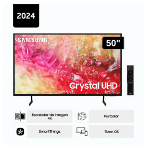 Smart TV Samsung 50" 4K LED Crystal UHD - Imagen 3