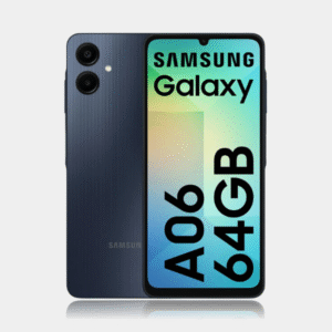 Celular Samsung Galaxy A06 4G 64GB, 4GB RAM, cámara principal 50MP + 2MP, frontal 8MP, 6.7, negro