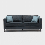 Sofá Italia 3 Cuerpos con Cojines Decorativos