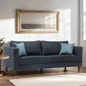 Sofá Italia 3 Cuerpos con Cojines Decorativos - Imagen 11