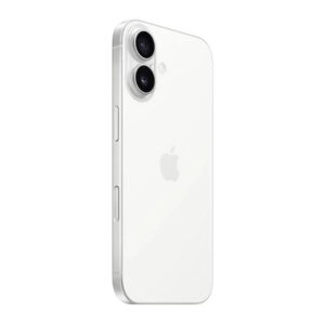 iPhone 16 5G 128GB, cámara principal 48MP + 12MP, cámara frontal 12MP, 6.1", blanco
