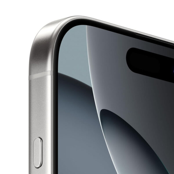 iPhone 16 Pro 5G 128GB, 8GB RAM, cámara principal 48MP + 48MP + 12MP, frontal 12MP, 6.3", White-Titanium