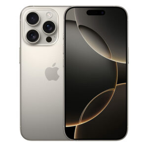 iPhone 16 Pro eSIM 5G 128GB, 8GB RAM, cámara principal 48MP + 48MP + 12MP, frontal 12MP, 6.3", Natural Titanium