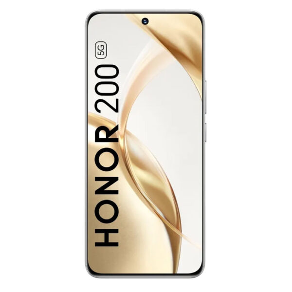 Celular Honor 200 5G 256GB, 12GB RAM, cámara principal 50MP+50MP+12MP, frontal 50MP, 6.7", Dual SIM, Lunar White