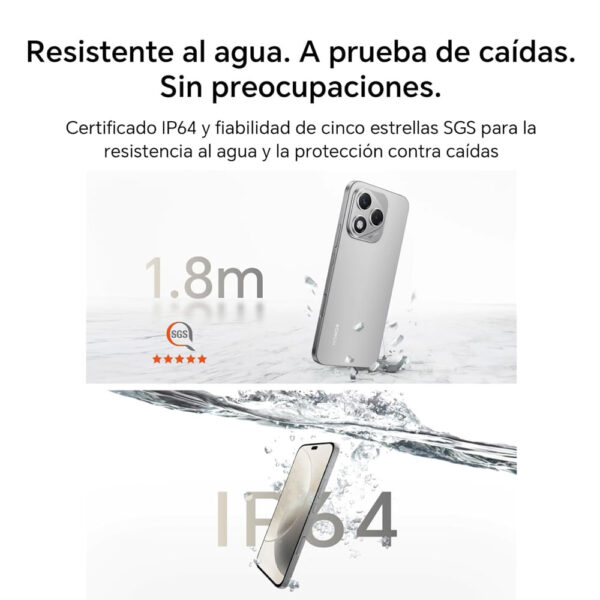 Celular Honor 400 Lite 5G 256GB, 8GB RAM, cámara principal 108MP+5MP, frontal 16MP, 6.7", negro