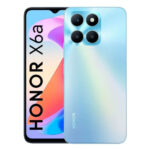 Celular Honor X6a 4G 128GB, 4GB RAM, cámara principal 50MP + 2MP + 2MP, frontal 5MP, 6.56", plateado