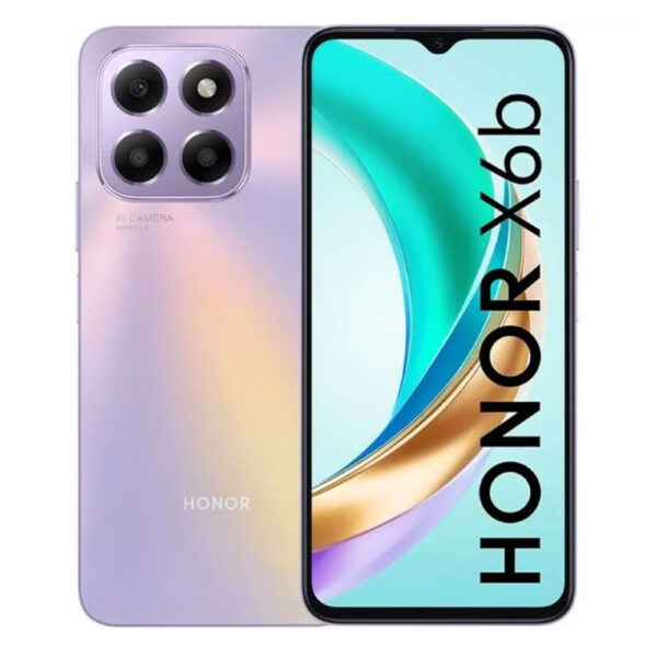 Celular Honor X6B 4G 256GB, 6GB RAM, cámara principal 50MP+2MP, frontal 5MP, 6.56", Dual SIM, Starry Purple