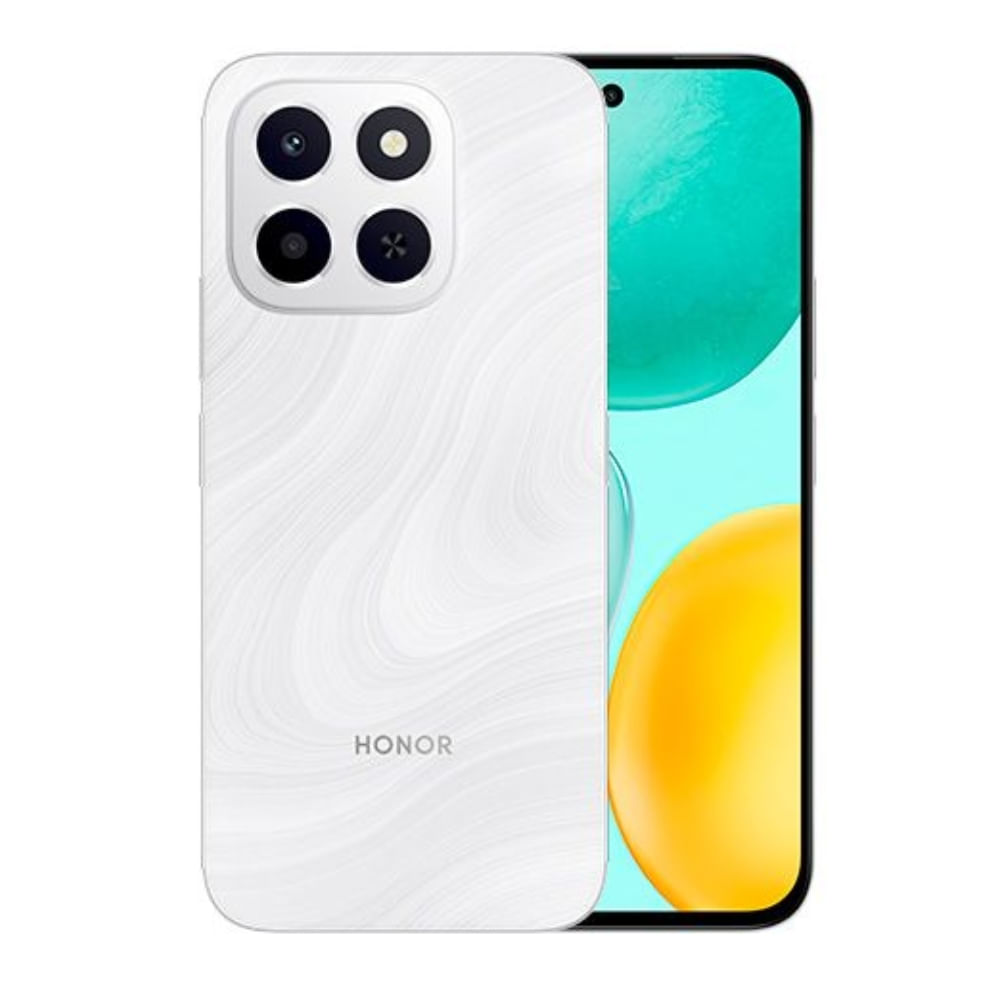 Celular Honor X6C 4G 256GB, 6GB RAM, cámara principal 50MP, cámara frontal 5MP, 6.61", blanco