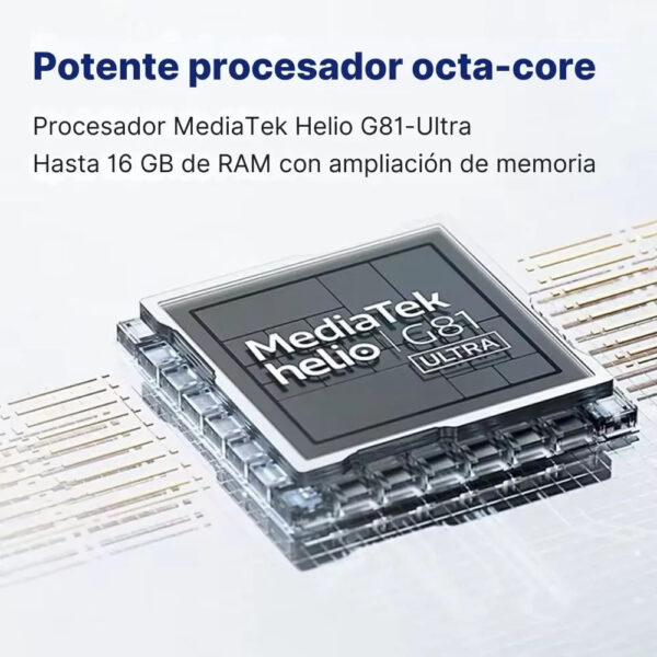 Celular Redmi 14C PJ 256GB, 8GB, cámara principal 50MP, frontal 13MP, 6.88", verde salvia