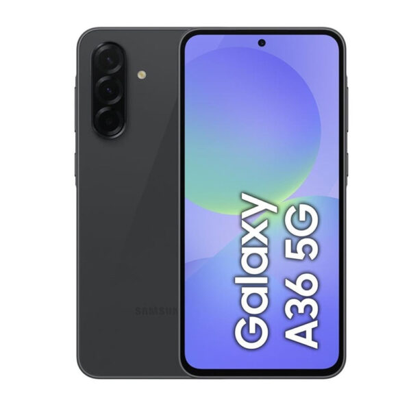 Celular Samsung A36 5G 128GB, 6GB RAM, cámara principal 50MP + 8MP + 5MP, frontal 12 MP, 6.7", negro