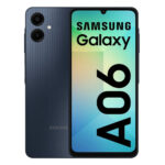Celular Samsung Galaxy A06 4G 64GB, 4GB RAM, cámara principal 50MP + 2MP, frontal 8MP, 6.7”, negro