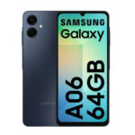 Celular Samsung Galaxy A06 4G 64GB, 4GB RAM, cámara principal 50MP + 2MP, frontal 8MP, 6.7", negro