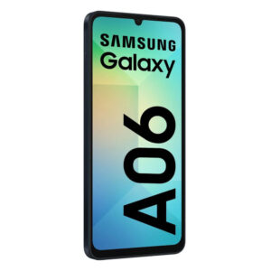 Celular Samsung Galaxy A06 6.7" 128GB, 4GB RAM, cámara principal 50MP, frontal 8MP, negro