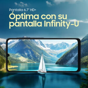 Celular Samsung Galaxy A06 6.7" 128GB, 4GB RAM, cámara principal 50MP, frontal 8MP, negro