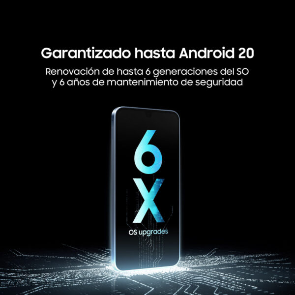 Celular Samsung Galaxy A16 4G 128GB, 4GB RAM, cámara principal 50MP + 5MP + 2MP, frontal 13MP, 6.7", negro