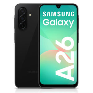 Celular Samsung Galaxy A26 5G 256GB, 8GB RAM, cámara principal 50MP+8MP +2MP, frontal 13MP, 6.7", negro
