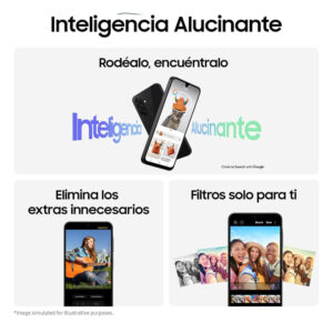 Celular Samsung Galaxy A26 5G 256GB, 8GB RAM, cámara principal 50MP, frontal 13MP, 6.7", verde