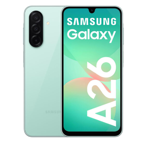 celular-samsung-galaxy-a26-5g-256gb-8gb-ram-camara-principal-50mp-frontal-13mp-6-7-verde-8.jpg Celular Samsung Galaxy A26 5G 256GB, 8GB RAM, cámara principal 50MP, frontal 13MP, 6.7", verde