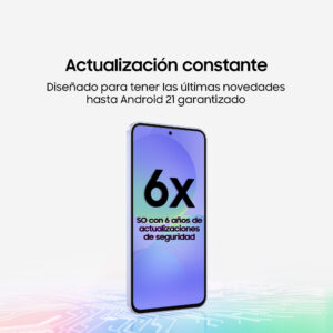 Celular Samsung Galaxy A36 5G 128GB, 6GB RAM, cámara principal 50MP + 8MP + 5MP, frontal 12MP, 6.7", lavanda