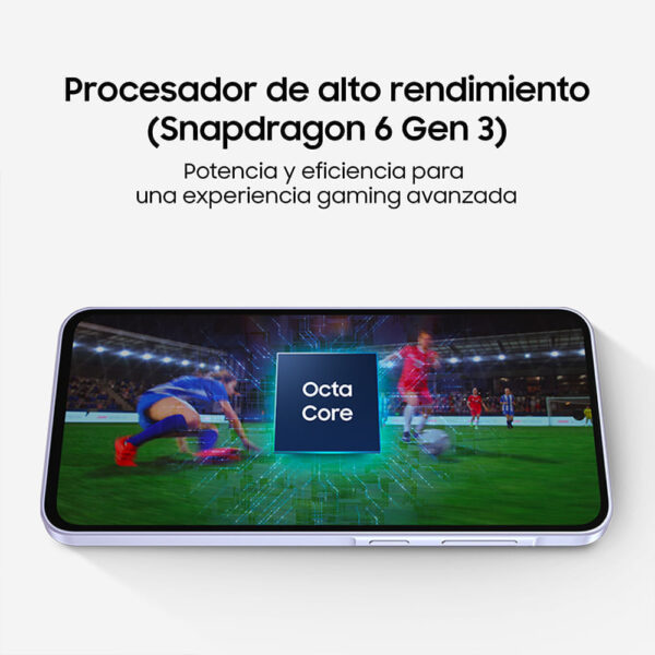 Celular Samsung Galaxy A36 5G 128GB, 6GB RAM, cámara principal 50MP + 8MP + 5MP, frontal 12MP, 6.7", negro