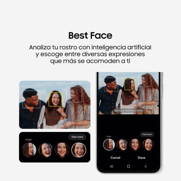 Celular Samsung Galaxy A56 5G 256GB, 8GB RAM, cámara principal 50MP + 12MP + 5MP, frontal 12MP, 6.7", rosado
