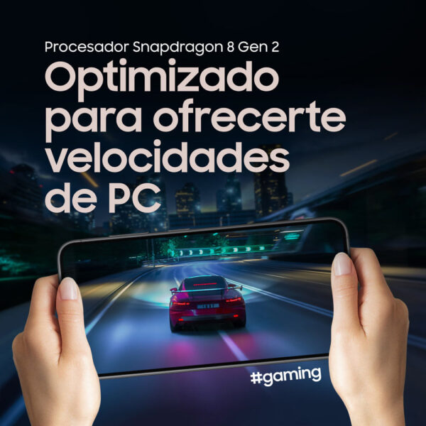 Celular Samsung Galaxy S23 Plus 5G 512GB, 8GB RAM, cámara principal 50MP + 10MP + 12MP, frontal 12MP, 6.6", verde