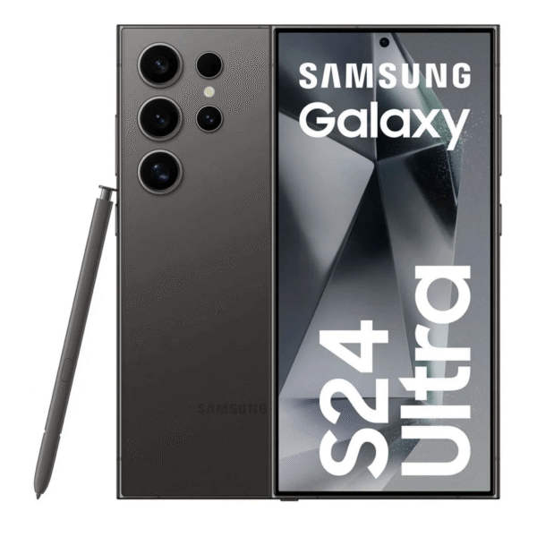Celular Samsung Galaxy S24 Ultra 5G 12GB RAM, 512GB, cámara principal 200MP+50MP+12MP+10MP, frontal 12MP, negro
