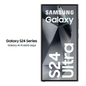 Celular Samsung Galaxy S24 Ultra 5G 256GB, 12GB RAM, cámara principal 200MP + 12MP + 50MP + 10MP, frontal 12MP, 6.8", negro