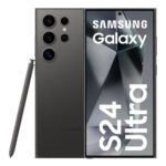 Celular Samsung Galaxy S24 Ultra 5G 256GB, 12GB RAM, cámara principal 200MP+50MP+12MP+10MP, frontal 12MP, negro