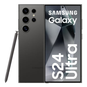 Celular Samsung Galaxy S24 Ultra 5G 512GB, 12GB RAM, cámara principal 200MP + 12MP + 50MP + 10MP, frontal 12MP, 6.8", negro