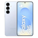 Celular Samsung Galaxy S25 5G 128GB, 12GB RAM, cámara principal 50MP + 10MP + 12MP, frontal 12MP, 6.2'', azul claro