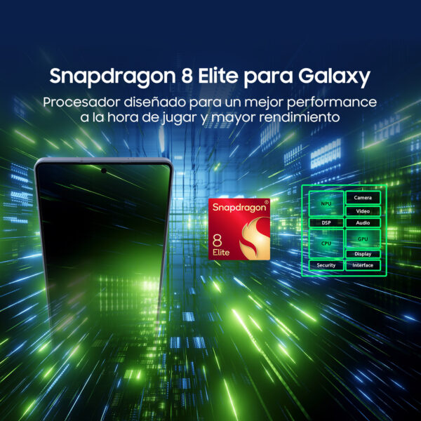 Celular Samsung Galaxy S25 5G 128GB, 12GB RAM, cámara principal 50MP + 10MP + 12MP, frontal 12MP, 6.2'', azul claro