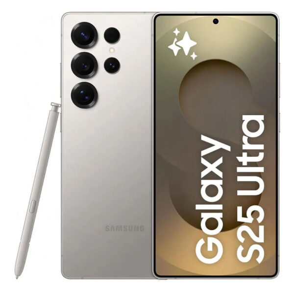 Celular Samsung Galaxy S25 Ultra 5G 12GB RAM, 256GB, cámara principal 200MP + 10MP+ 50MP + 50MP, frontal 12MP, 6.9", Titanium Gray