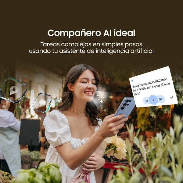 Celular Samsung Galaxy S25 Ultra 5G 256GB, 12GB RAM, cámara principal 200MP+10MP+50MP+50MP, frontal 12MP, 6.9", Titanium Silverblue
