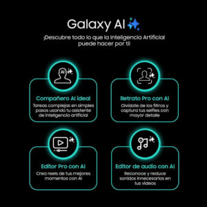 Celular Samsung Galaxy S25 Ultra 5G 512GB, 12GB RAM, cámara principal 200MP + 50MP + 50MP + 10MP, frontal 12MP, 6.9'', Titanium Black