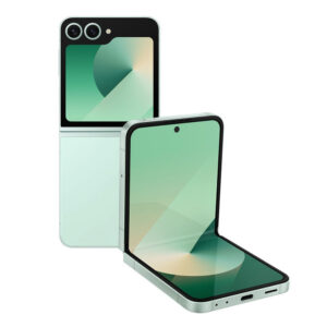 Celular Samsung Z Flip 6 4G 512GB, 12GB RAM, cámara principal 50MP + 12MP, frontal 10MP, 6.7", menta