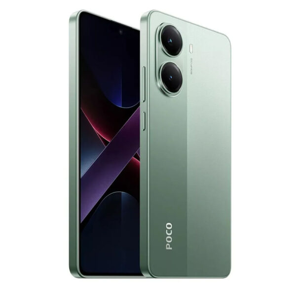 Celular Xiaomi POCO X7 Pro 5G 512GB, 12GB RAM, cámara principal 50MP + 8MP, frontal 20MP, 6.67", verde