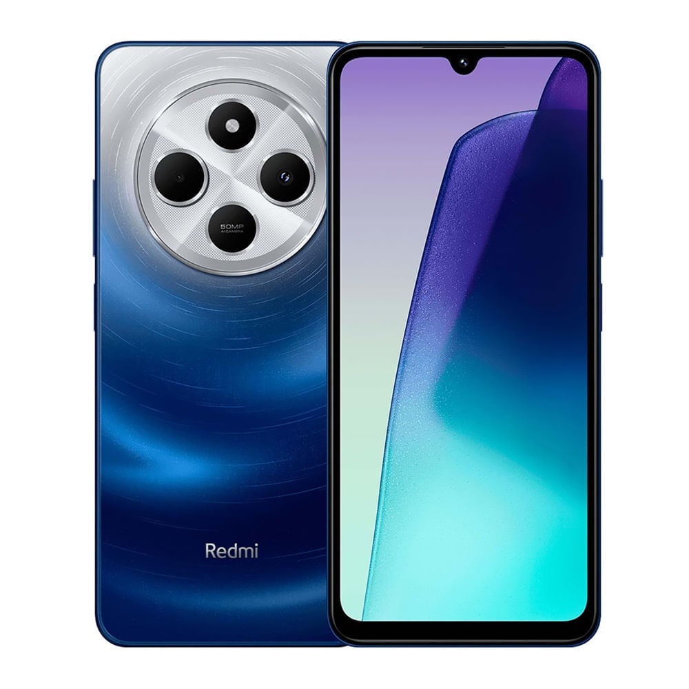 Celular Xiaomi Redmi 14C 4G 128GB, 4GB RAM, cámara principal 50MP+2MP, frontal 13MP, 6.88", azul