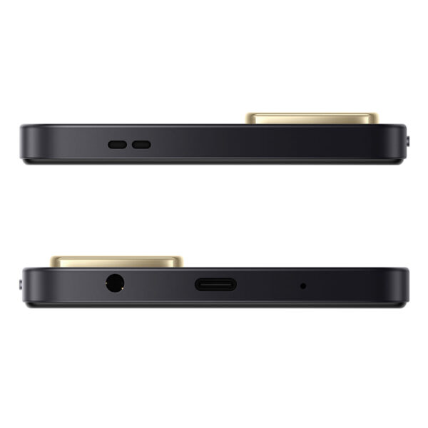 Celular Xiaomi Redmi A5 4G 128GB, 4GB RAM, cámara principal 32 MP, cámara frontal 8MP, 6.88", negro medianoche