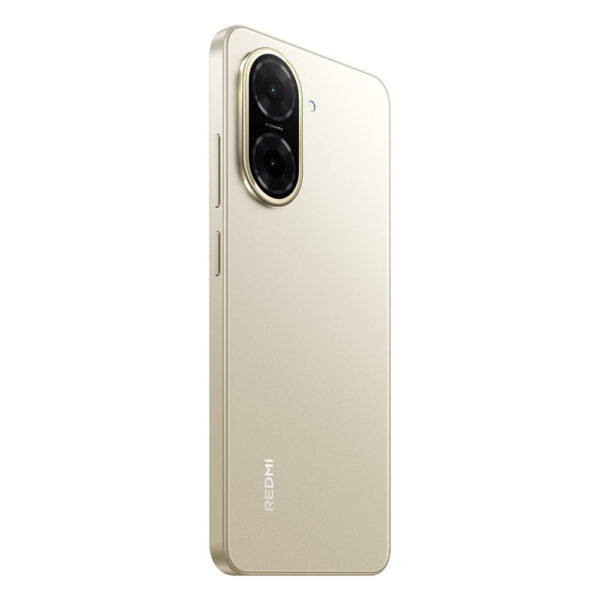 Celular Xiaomi Redmi A5 4G 128GB, 4GB RAM, cámara principal 32MP, frontal 8MP, 6.88'', dorado