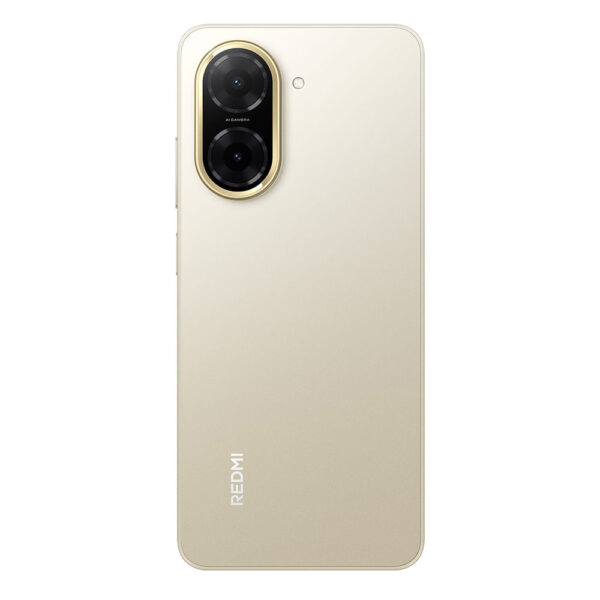 Celular Xiaomi Redmi A5 4G 64GB, 3GB RAM, cámara principal 32MP, cámara frontal 8MP, 6.88", dorado