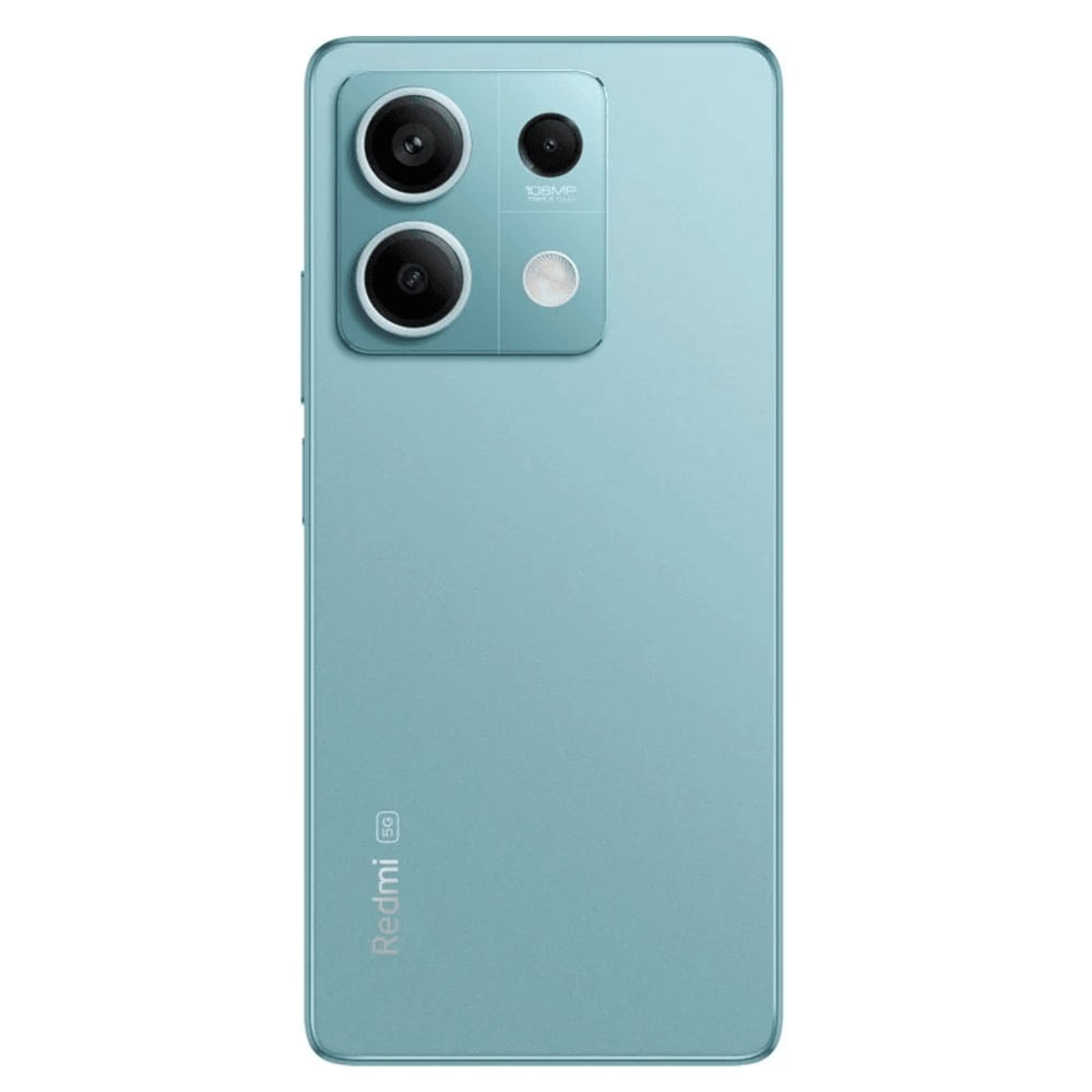 Celular Xiaomi Redmi Note 13 5G 256GB, 8GB RAM, cámara principal 108MP + 8MP + 2MP, frontal 16MP, 6.67", azul