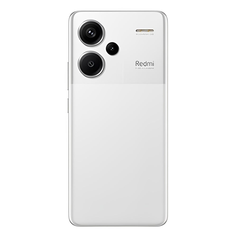 Celular Xiaomi Redmi Note 13 Pro Plus 5G 256GB, 8GB RAM, cámara principal 200MP + 8MP + 2MP, frontal 16MP, 6.67", blanco