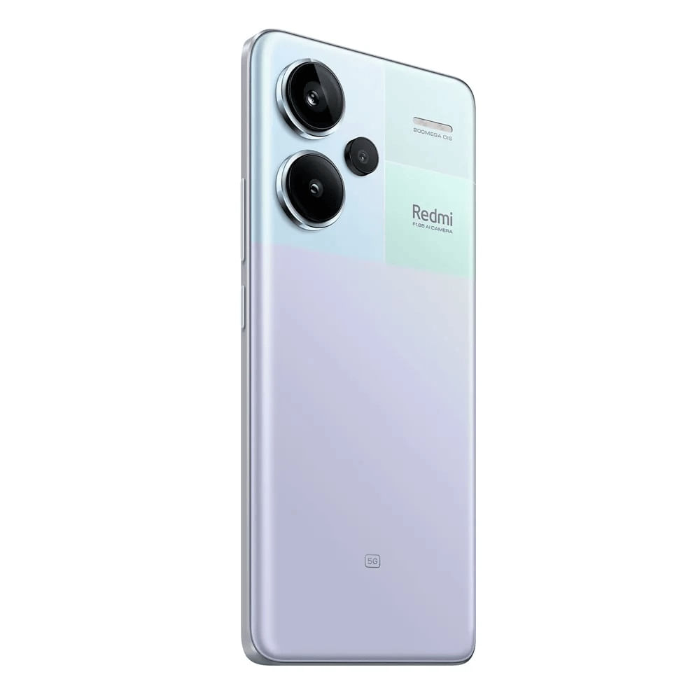 Celular Xiaomi Redmi Note 13 Pro Plus 5G 256GB, 8GB RAM, cámara principal 200MP+8MP+2MP, frontal 16MP, 6.67", purpura