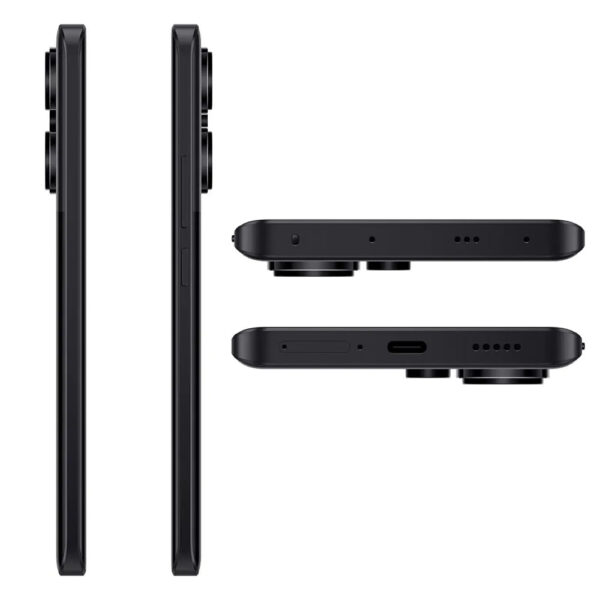 Celular Xiaomi Redmi Note 13 Pro Plus 5G 512GB, 12GB RAM, cámara principal 200MP + 8MP + 2MP, frontal 16MP, 6.67", negro