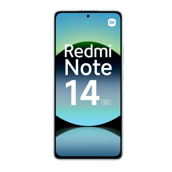 Celular Xiaomi Redmi Note 14 5G 256GB, 8GB RAM, cámara principal 108MP+8MP +2MP, frontal 20 MP, 6.67", verde