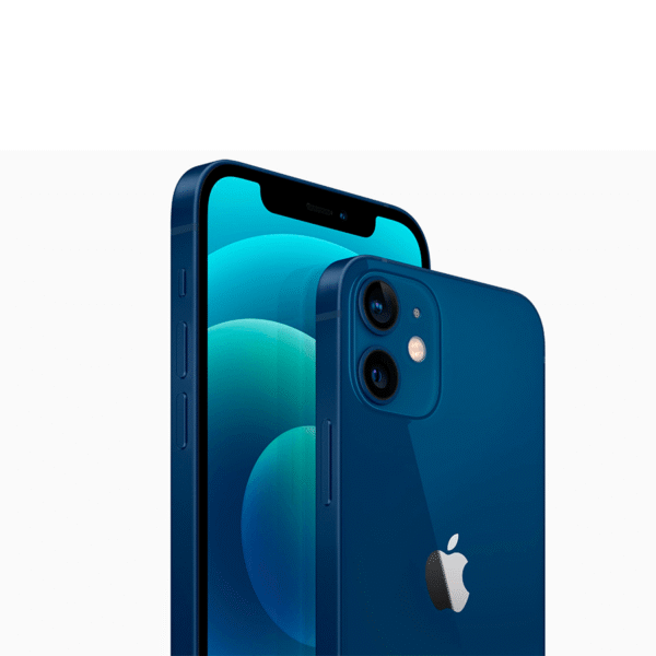 iPhone 12 5G 128GB, 4GB RAM, cámara principal 12MP + 12MP, frontal 12MP, 6.1”, Azul TG