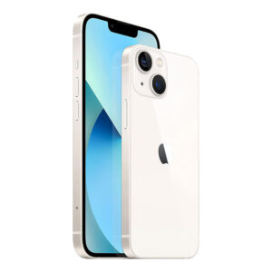 iPhone 13 128GB, 4GB RAM, cámara principal 12MP + 12MP, frontal 12MP, 6.1", blanco