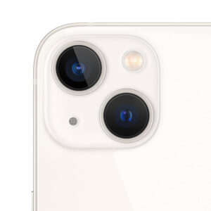 iPhone 13 128GB, 4GB RAM, cámara principal 12MP + 12MP, frontal 12MP, 6.1", blanco