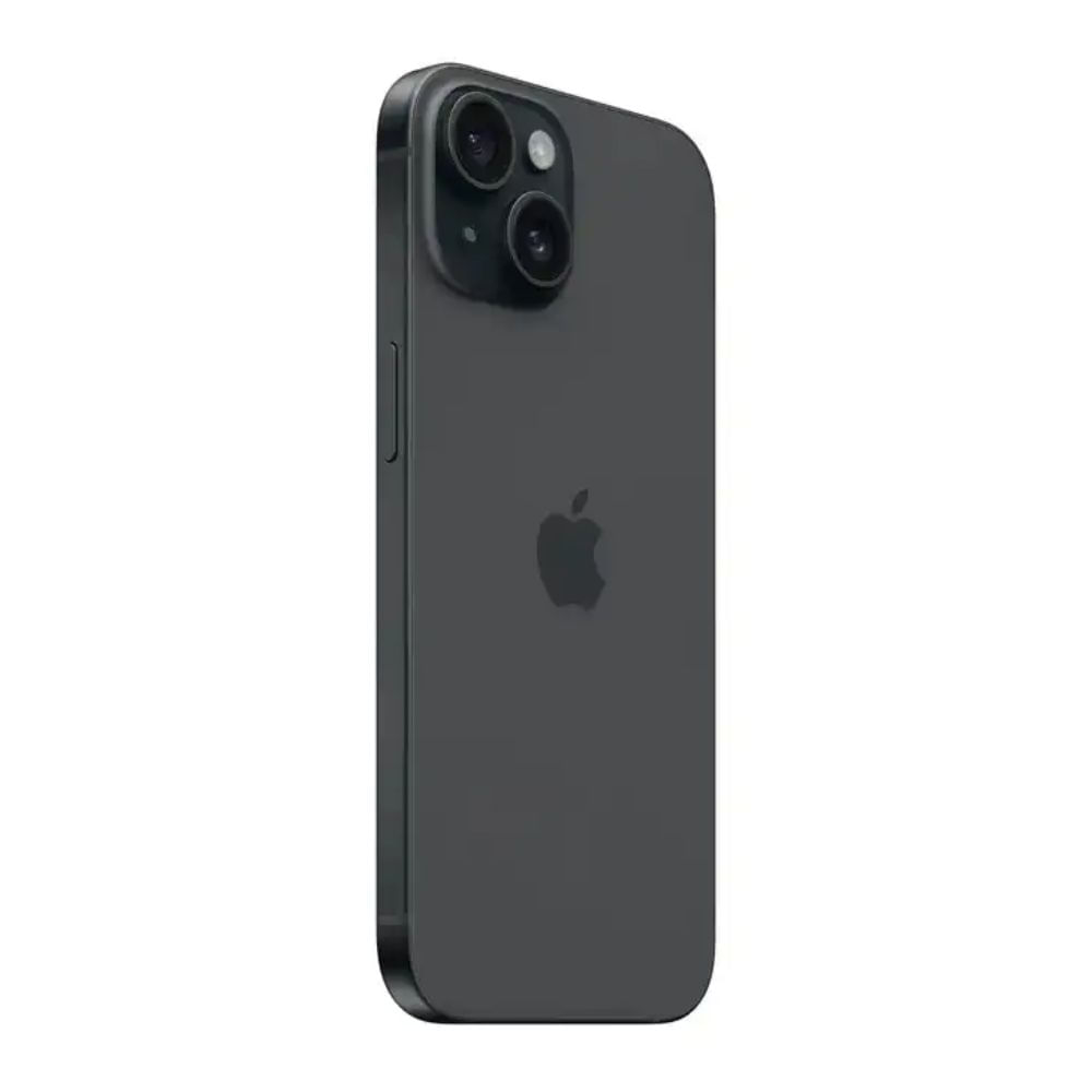 iPhone 15 128GB, cámara principal 48MP + 12MP, cámara frontal 12 MP, 6.1", negro